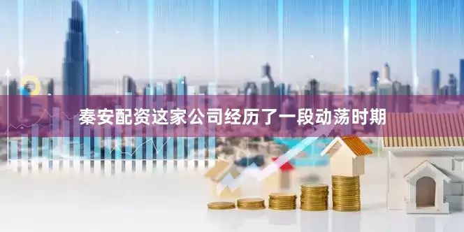 秦安配资这家公司经历了一段动荡时期