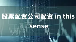 股票配资公司配资 in this sense